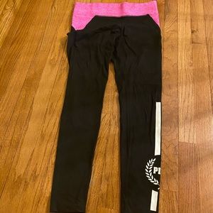 PINK Yoga Women’s Size Small Black Leggings
